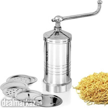 Stainless Steel Nimko Sev Maker Pasta Maker with 6 Different Designs