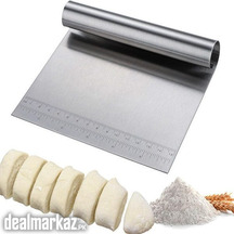 Stainless Steel Cake Smoother with Scale Cutting Knife