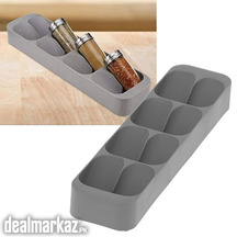 Durable Non‑Slip Base Multifunctional Seasoning Jar Holder