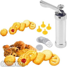 Cookie Biscuits Press Machine Bakeware With 10 Cookie Design 4 Nozzles