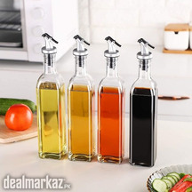 500ml Glass Olive Oil Bottles Vinegar Dispenser