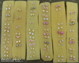 Light Weight Nosepins and Ear Tops