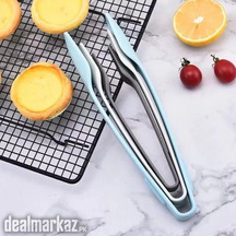 3pcs Cooking Tongs Plastic Salad Bowl Tongs