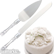 2pcs Cake Knife and Server Set Cake Cutting