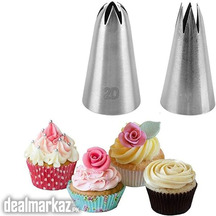 2D & 1M Large Size Rose Flower Cake Decorating Icing