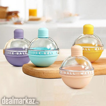 Silicone Ice Sphere Molds Stackable 2.5-Inch Ice Ball Maker