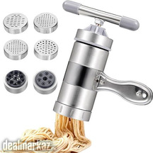 Noodle Maker Manual Press Machine Pasta Spaghetti Stainless Steel