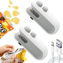 Mini Bag Sealer And Cutter 2 In 1 USB Rechargeable