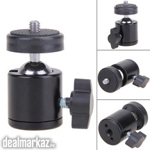 Mini Ball Head of 360 DSLR Camera Tripod Mount Stand