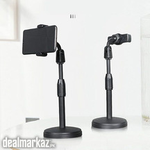 Cell Phone Holder Plastic Extendable with Thickened Base for Live Stre