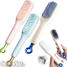 Anti Static Telescopic Hair brush Entangled Automatic Cleaning Portabl