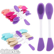 2 in 1 Double Sided Facial Scrubber Brush Tool Double Head Manual Clea