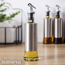 300ml Stainless Steel Olive Oil Dispenser Bottle Glass