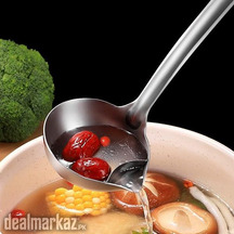 Stainless Steel Oil Soup Separator Spoon Oil Filter Spoon Cooking Spoo