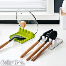 Spoon Rest with Lid Holder