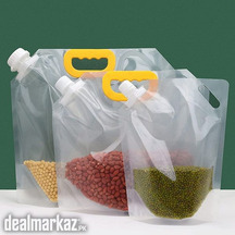 2pcs Reusable Grain Moisture Proof Sealed Bag Grain Storage Tank Grain