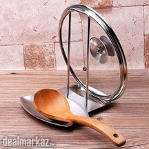 Pot Lid Holder Stainless Steel Pan Pot Cover Lid Rack Shelf Stand Hold