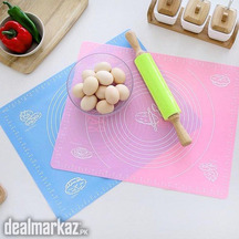 Non Slip Silicone Pastry Mat with Measurements Reusable BPA Free Bakin