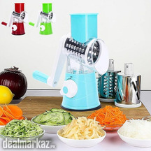 Manual Vegetable Cutter Slicer Round Grater 3 in1 kadokash Table top D