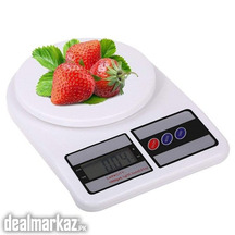 Kitchen Digital Weighing Scale Multipurpose (White, 10 Kg)
