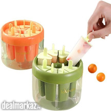 Food Grade Plastic Molds 8 Cells Ice Cream Molds Ice Pop Molds