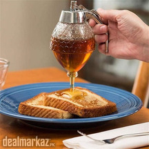 Acrylic Honey Jar Dispenser Honey Pot