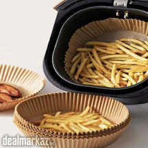 50pcs Air Fryer Paper Liners Baking Parchment Disposable Round