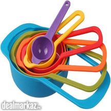 6 Piece Nested Measuring Cups & Spoons Set