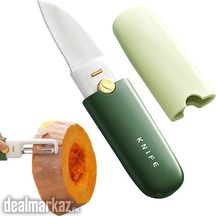 2 in 1 Potato Peeler with Knife Stainless Steel Portable Knife Peeler
