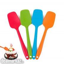 1pcs Silicone Spatula Heat Resistant Baking Non-Stick Rubber 28cm