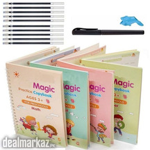 Sank Magic Book 4 Book 10 Refill 1 Pen 1 Grip) Practice Copybook