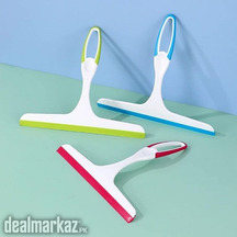Window Wiper with Soft Rubber Handle Window Cleaner Shower