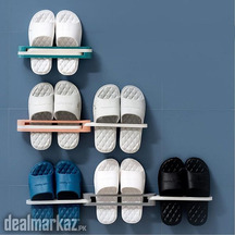Slipper Rack Hanging Shoe Organizers 3 in 1 Folding Shoe Storage Wall
