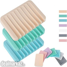 Silicone Soap Dishes Self Draining Soap Bar Holder Soap Saver Sponge T