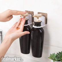Pack Of 2 Pc Shampoo & Sanitizer Adhesive Sticky Holder