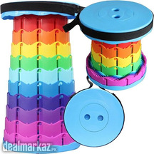 Portable Telescopic Stool Collapsible & Retractable Folding Chair