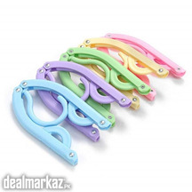 Portable Foldable Clothes Drying Rack Hangers for Travel
