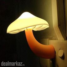 Mushroom Night Light Plug in Lamp Led Lights Wall Decor Lamp