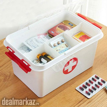 Medicine Storage Box Camping First Aid Kits Household Plastic Storage