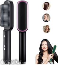 Professional Electric Hair Straightener Brush Heated Comb Straight