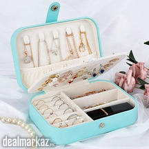 Mini Jewellery Box Organiser Portable Travel Double Layer