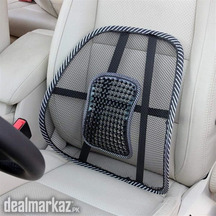 Car Back Rest Support with Massage Beads Ergonomic Designed for Comfor