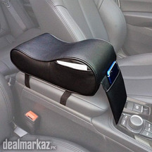Car Armrest Cushion Memory Foam Pad Auto Center Console with Phone Hol