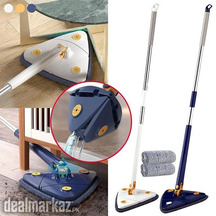 Automatic Wringing Mop 360 Degree Rotating Triangle Cleaning Household