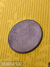 1886 One Rupee coin