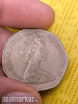 9182 Elizabeth II 50 pence