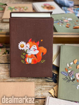 Adorable Animals Embroidered Notebook