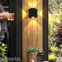4 Side Led Modern Wall Light Lamp | Weatherproof Outdoor Lamp