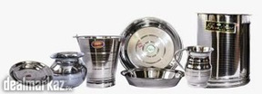 Stainless Steel Bartans (Pots) Cookware Accessories & Set