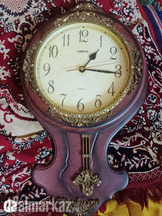 Lisheng retro wooden wall clock (european clock) Quartz